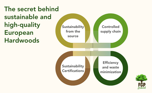 Unveiling the Responsible Production Process of European Hardwoods: Balancing Sustainability and Quality
