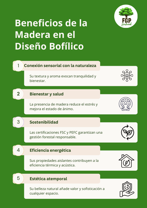 Beneficios de la Madera en el Diseño Biofílico