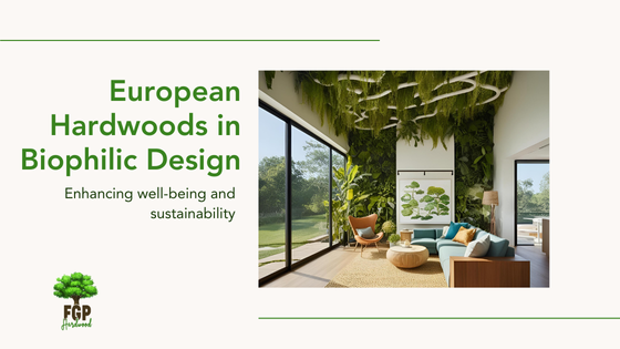European Hardwoods in Biophilic Design